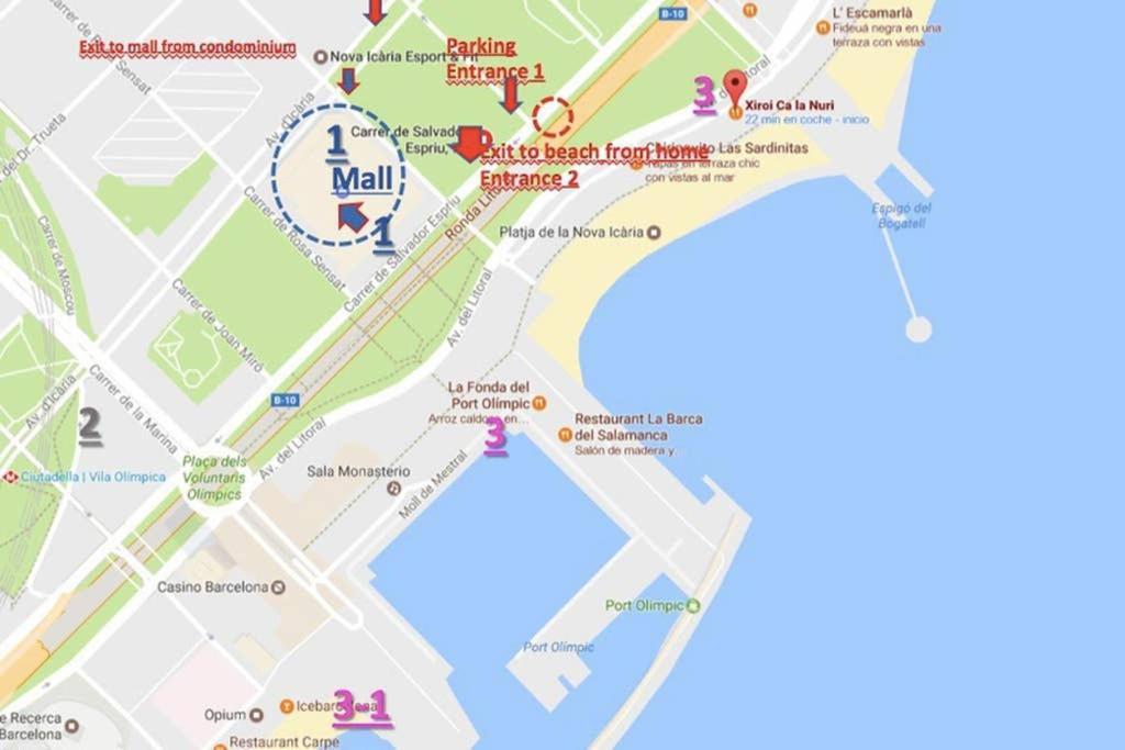 Sea Views & City Skyline Barcelona Ngoại thất bức ảnh